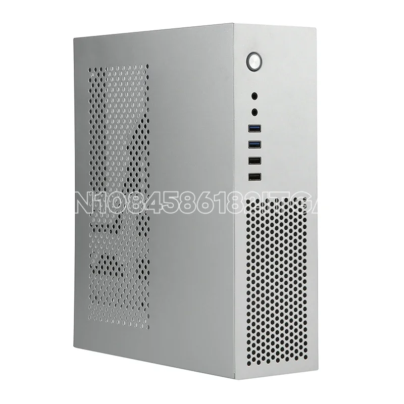 SKTC new A10 mini horizontal vertical MATX24*24 motherboard small 1U power supply 7.3LHTPC computer case