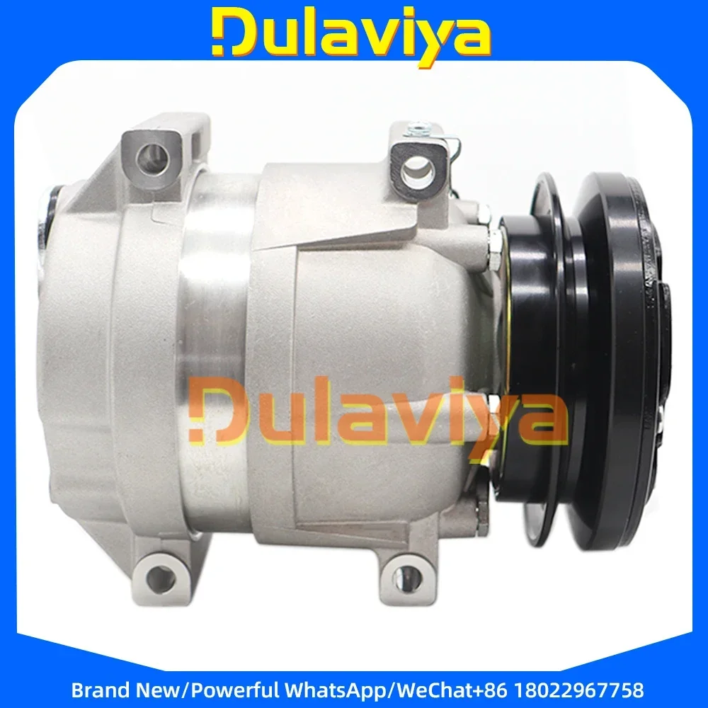 A/C Air Condition Compressor for Hyundai Wheel Loader HL740-9 Excavator 11Q6-90040 11Q690040 11Q6-90041 11Q690041 FA01DS100235CM