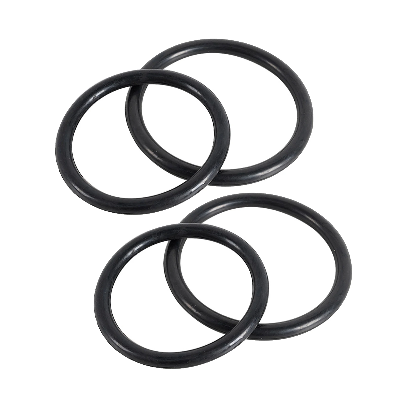 4pcs 4.2cm Bumper Fender Fasteners Replacement Rubber Bands O-Rings Upgrade Auto Car Accessories
