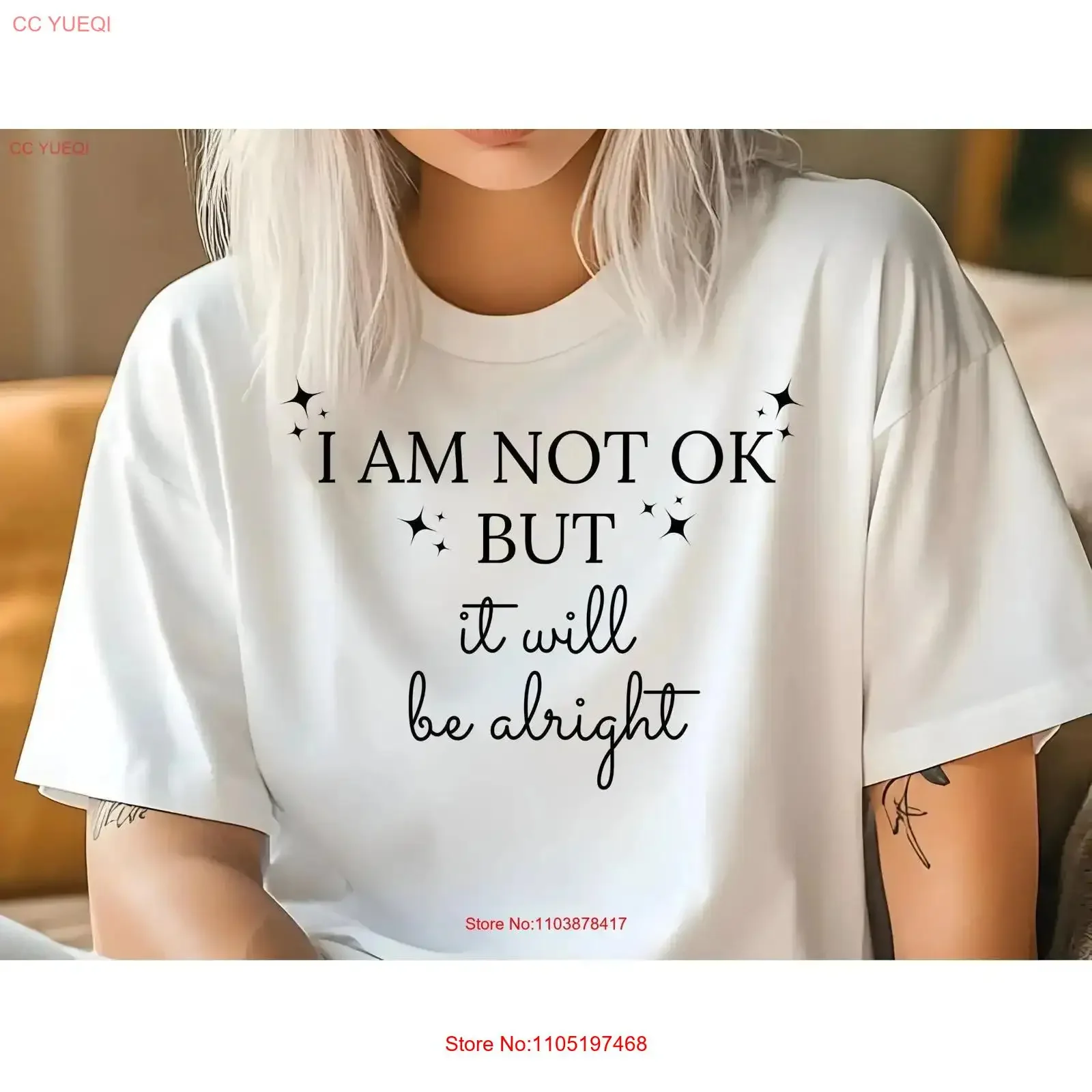 I Am Not Ok T Shirt… - image