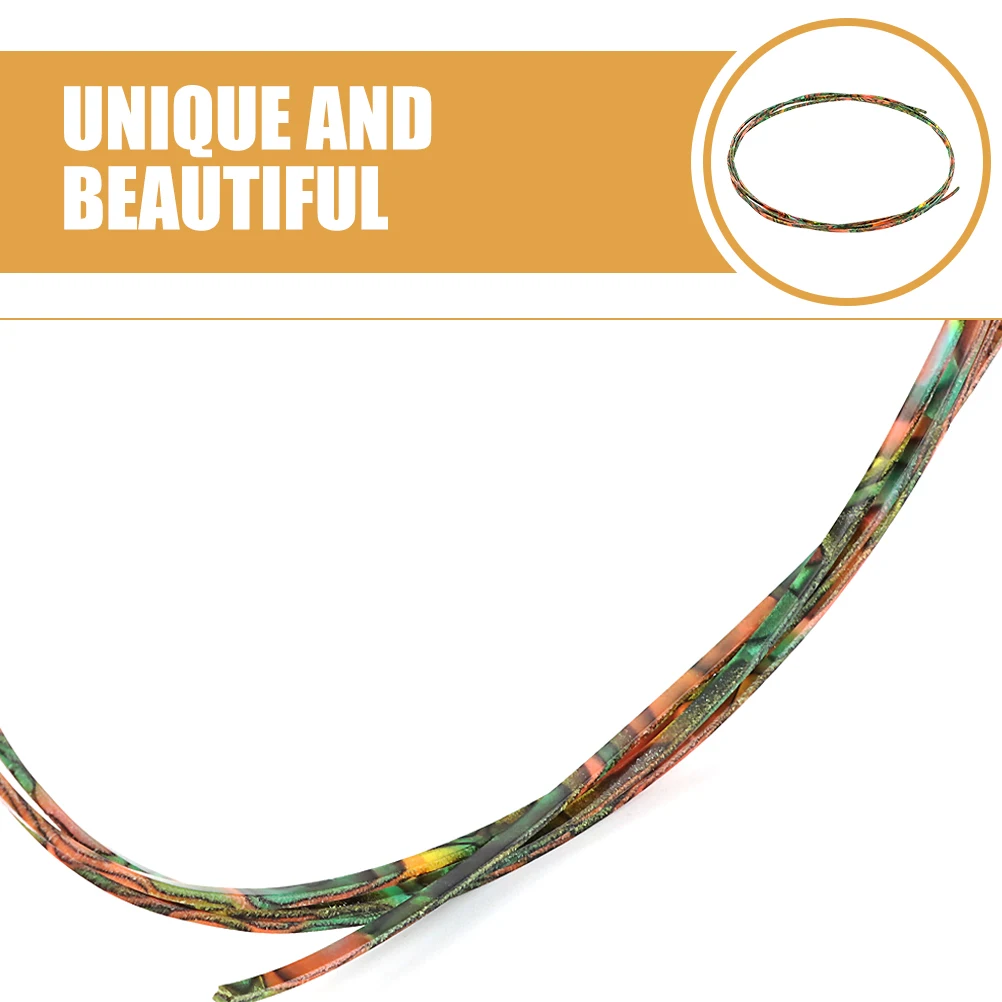 

Premium Guitar Binding Purfling Strips Durable Replacement For Classical Acoustic Ukulele Smooth Surface Long-Lasting Protection