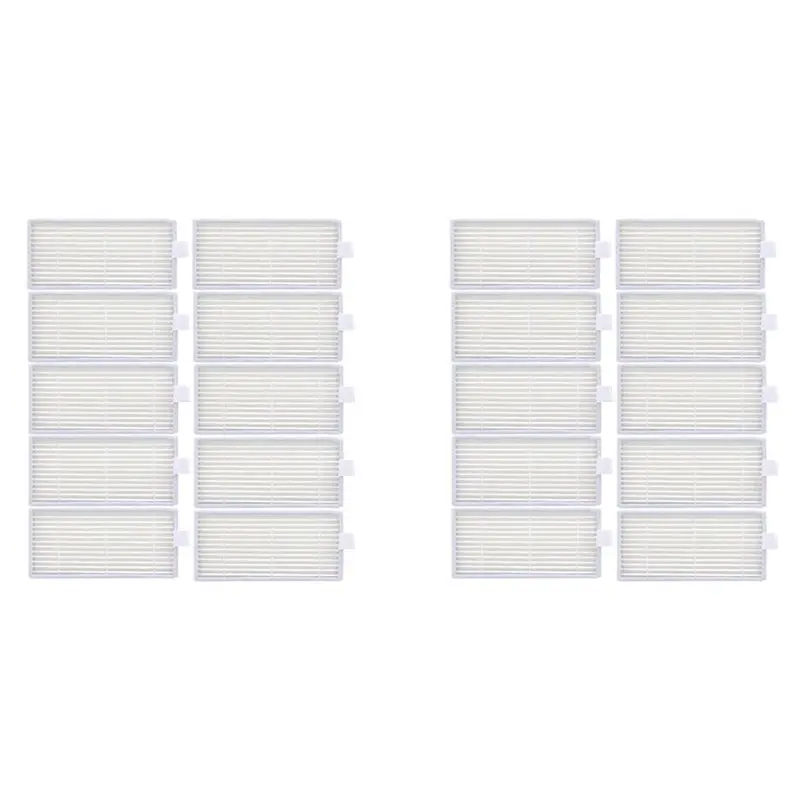 AB13-20PCS Hepa Filter For Ilife Hepa Filter V5 V5S V3 V3S V5S V50 Pro V55 X5 Robot Vacuum Cleaner Replacement Parts