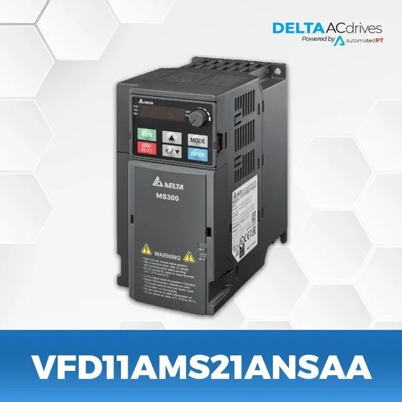 Delta Inverters-AC Motor Drives VFD11AMS21ANSAA 1 phase 100% original frequency inverter