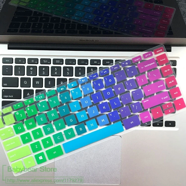 2018 New 14 inch Laptop Keyboard Cover Protector For HP pavilion X360 14-BAxxxx / X360 14-BFxxxx Series Notebook Skin