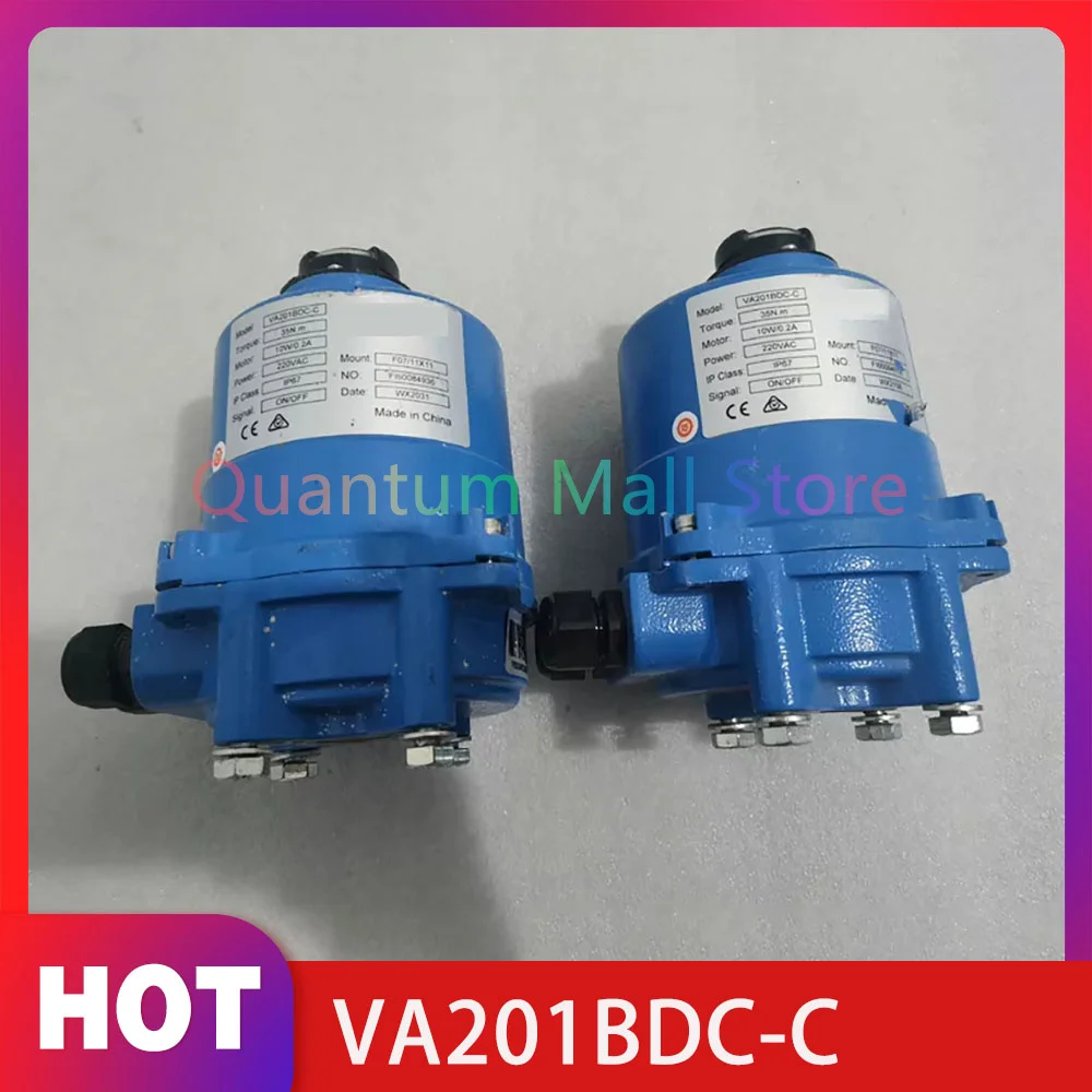 

1 шт. Электрический привод для дискового затвора 35 Нм, тип переключателя VA201BDC-C