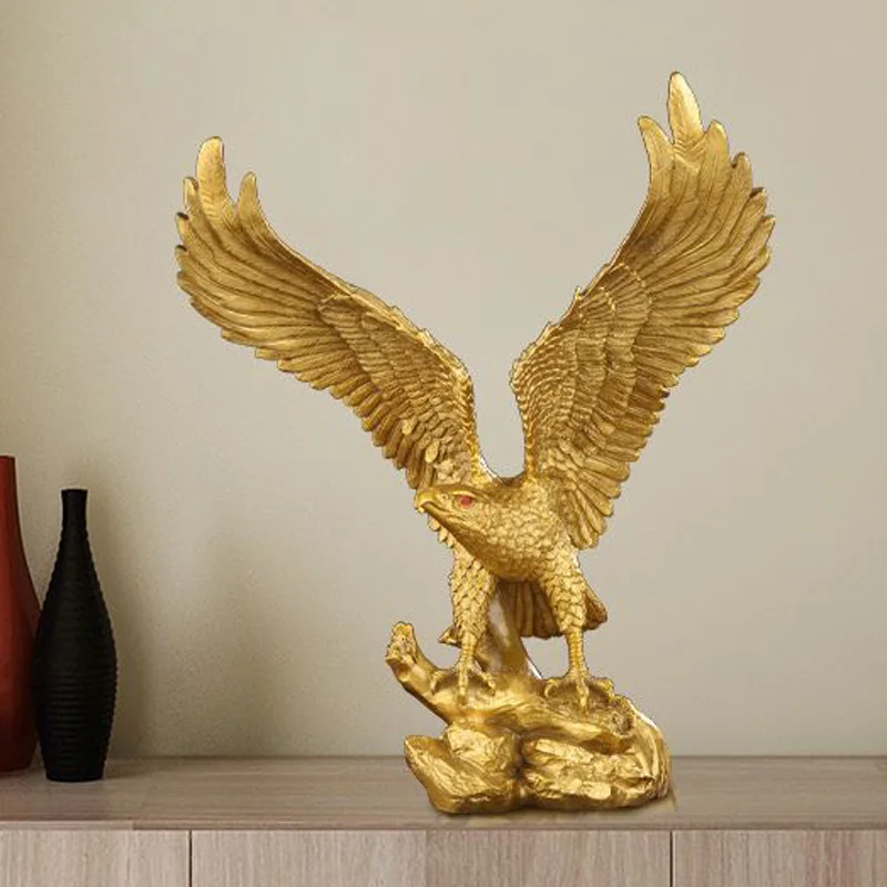 

Pure Copper Dapeng Spreads Eagle, Eagle, Sculpture Decoration, Home, Office, Living Room Decor, Feng Shui Crafts Statue, 1Pc