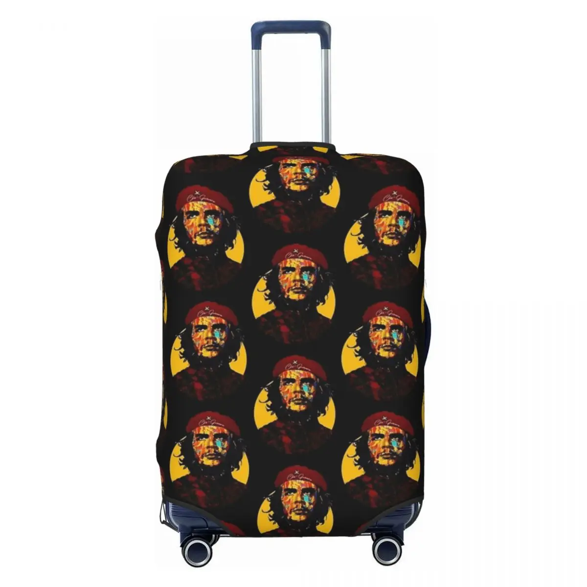 

Vintage Rebel Legendary Political Activist Leader Che Guevara Suitcase Cover Vacation Strectch Luggage Case Travel Protection