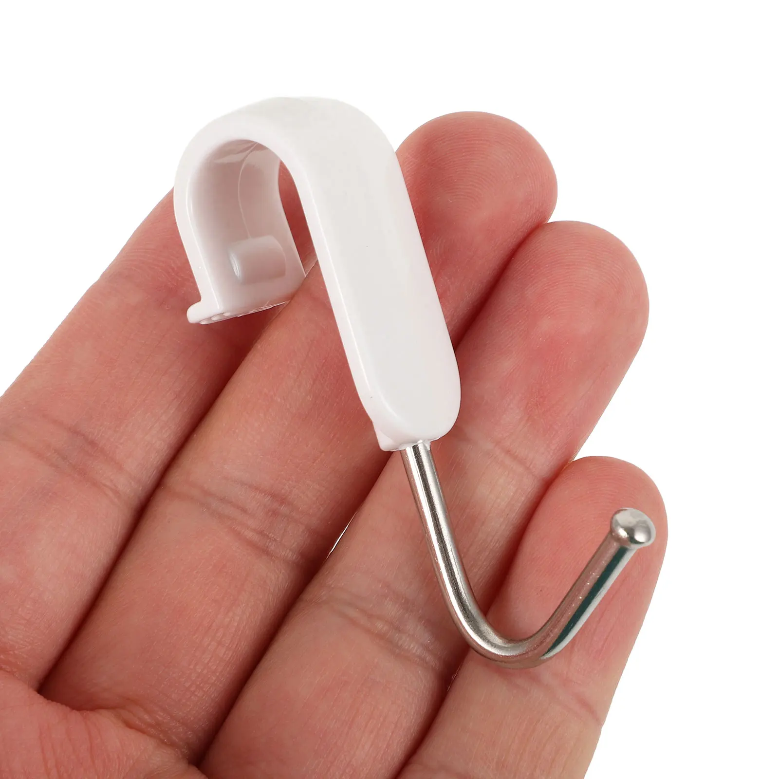 

7pcs Stainless Steel Heavy Duty Multi-Functional Hanging Hooks For Kitchen Bathroom Closet Garden Utensils Tools