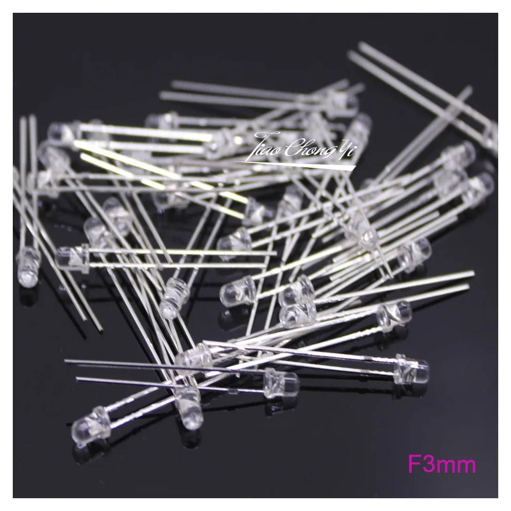 3mm 5mm giallo sfarfallio sfarfallio LED diodi candela Led Flicking Lights Clear Round Lens interrupente Flame Light Emitting Diode