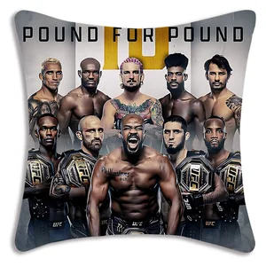 Championship Championship UFC Pillow Cover, nắp đệm sang trọng, in hai bên, vẽ sofa hoạt hình, nhà 10 MMA SHIP MMA chính - №9