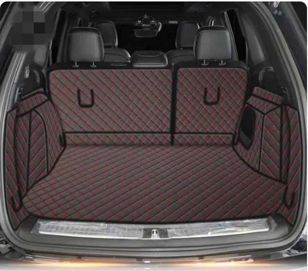 Custom special car trunk mats for Jeep Grand Cherokee WL 2026-2022 5 seats waterproof boot carpets cargo liner luggage cover