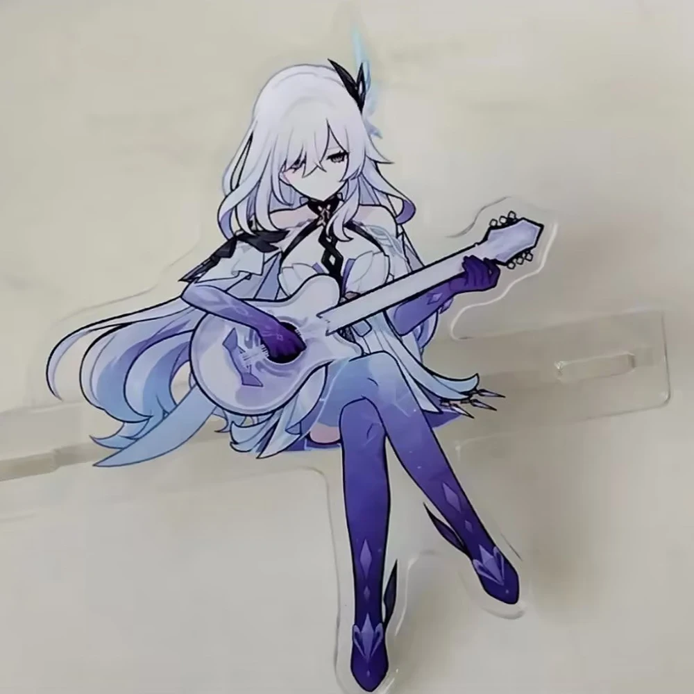 Figur Akrilik Genshin Impact Skirk untuk Cosplay, Dekorasi Meja, Koleksi Unisex, dan Properti