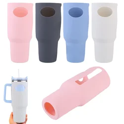 Silicone Tumbler Protector Boot Anti-Scratch Full Body Sleeve Case Non Slip Cup Boot Sleeve for Stanley 40oz Tumbler