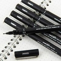 Drawing Pen Ultra Fine Line Art Marker Black Ink 005 01 02 03 05 08 Micron Drawing Pen Office School For Drawing Sketch Manga