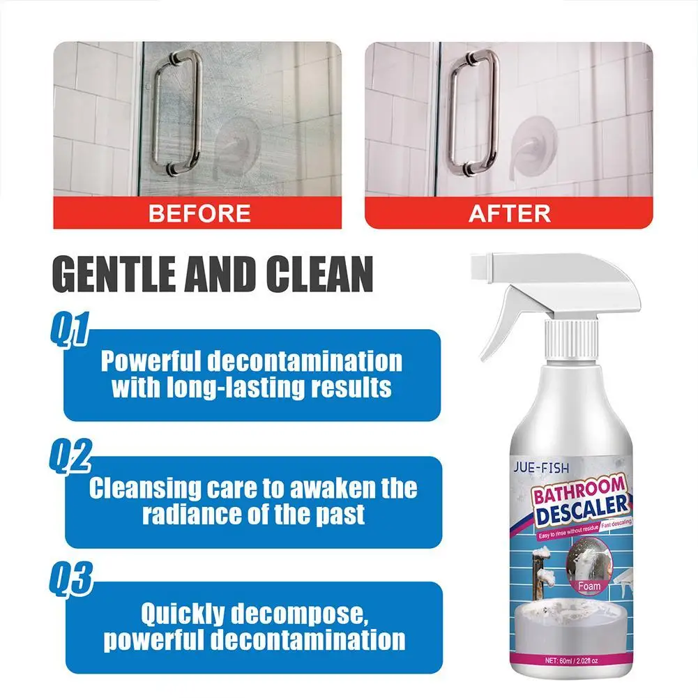 60ML Powerful Out Stains Remover Quickly Remove Mold Descale Automobile Refurbishment Agent Multi-Purpose Cleaner