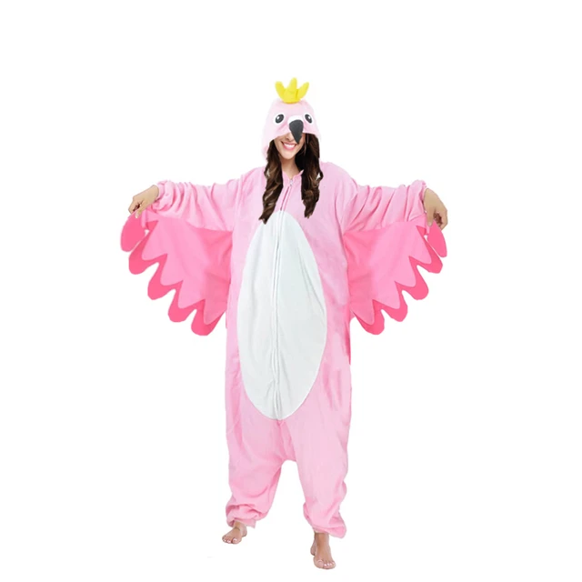 Costume Kigurumi Adults Kids Kigurumi Adults Flamingo Flamingo Costume Women Onesies Aliexpress