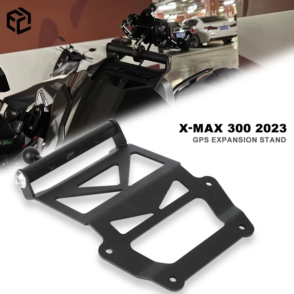 

For Yamaha Xmax 300 Mobile Phone Holder Stand For Motorcycle GPS Mount Bracket For X MAX 300 2023 Extension Stand Accessories