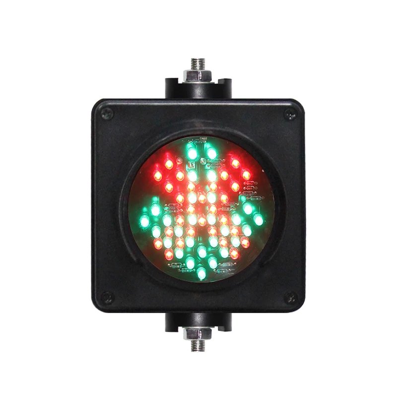 Prezzo di fabbrica AC85-265V intelligente piccolo rosso giallo verde colore disponibile moduli led Mini 100mm LED Semaforo Semaforo