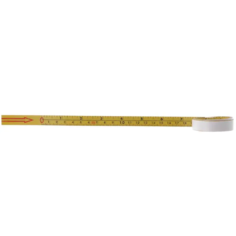 G5T5 Self Adhesive Tape Measure Steel Miter Scale Miter Track Ruler Inch & Metric