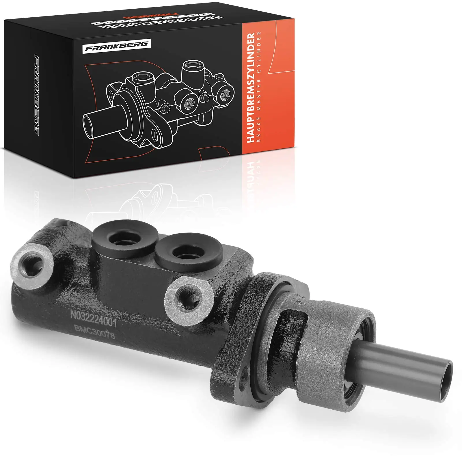Frankberg 1x Remcilinder Remcilinder voor VW Golf 2 3 Polo Passat Jetta Lupo Vento 357611019 M630078 112521