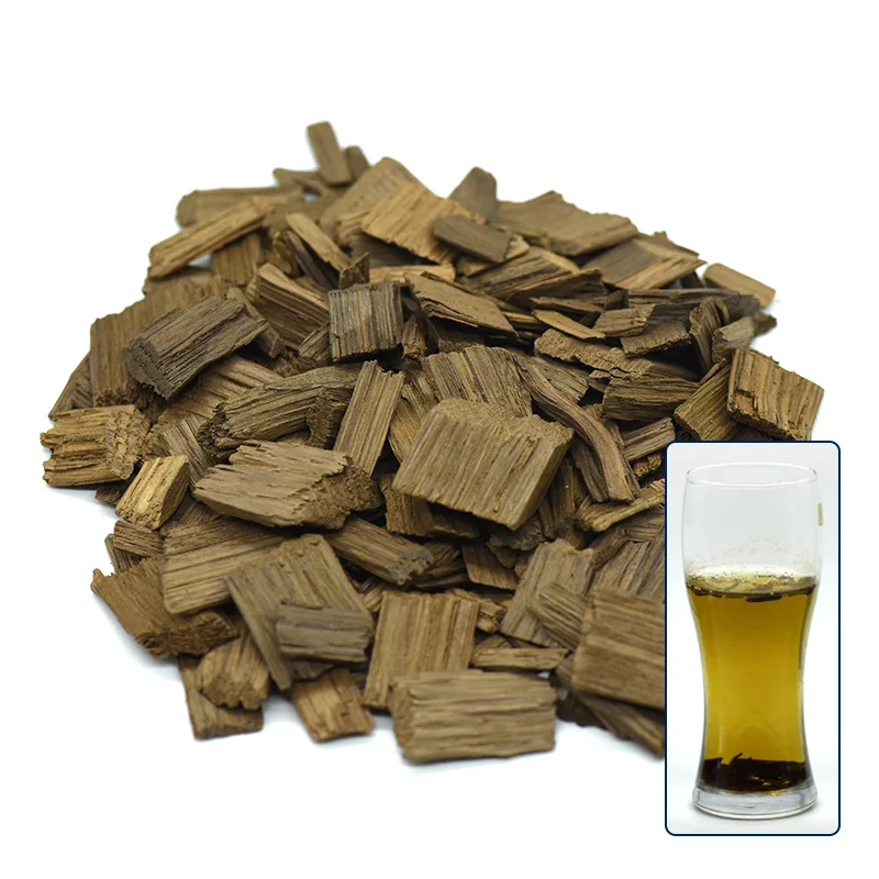 100g Toasted Oak Wood Chips Home Brewing For Ageing Alcohol Beer Wine Whiskey Brandy Provide The Flavor Of Barrel Bar Tools