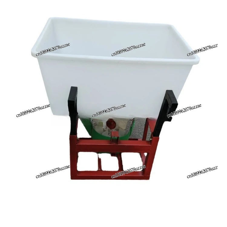 New Small Electric Fertilizer Spreader, Three-wheel Rear-mounted , Special Organic Fertilizer Spreader for Greenhouse Orchards