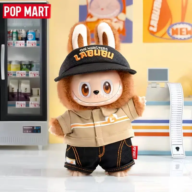 В наличии POP MART The Monsters Labubu Wacky Mart Series Vinly кукла кулон аниме фигурка оригинальная слепая коробка подарок-сюрприз
