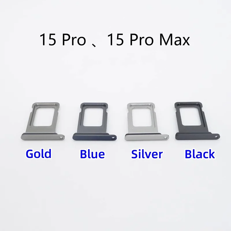 Bandeja de tarjeta SIM para Iphone 15/15Pro/15ProMax, soporte para cajón con ranura para tarjeta, bandeja para tarjeta con chip, enchufe para lector de tarjetas Sim para Iphone15Plus