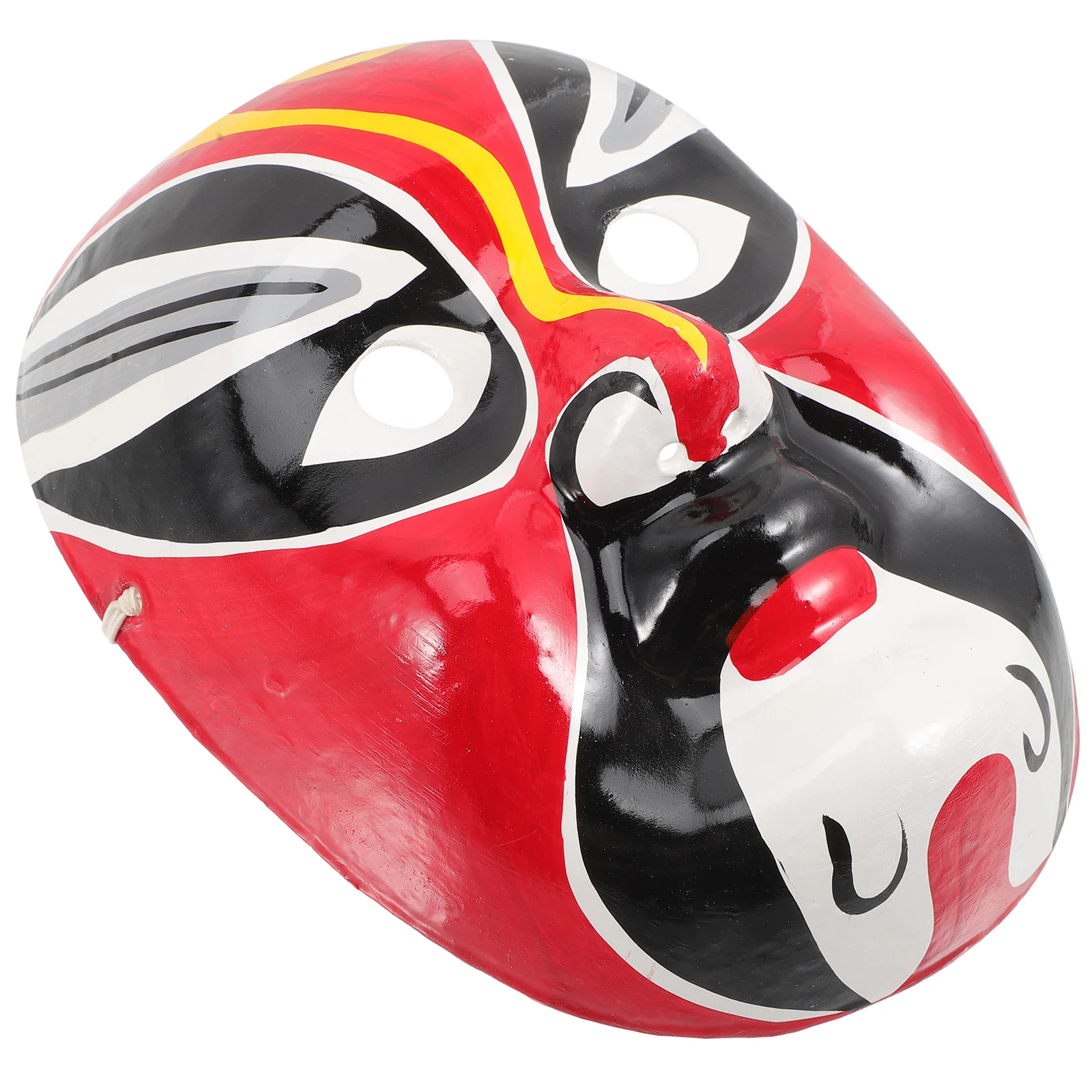 

H made Yama Decorative Chinese Mask Wear resistant Plaster Mask Wall Hanging Portable Party Cosplay Home