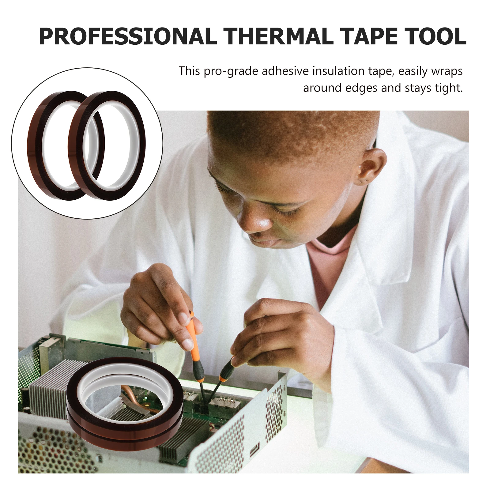 

Heat Tape Resistant High Temperature Sublimation Silicone Subsensitive Adhesive Proof