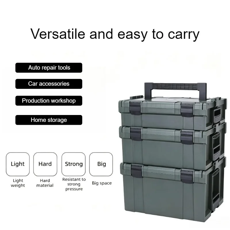 Combinable Tool Case Hardware Organizer Box Vehicle-mounted Maintenance Tools Boxes Multifunctional Large Portable Tool Boxes