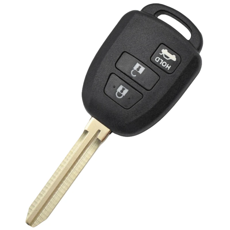 OEM 10Pcs 2/3/4 Button Replacement Key Case Remote Key Shell For Toyota Camry Corolla RAV4 Avensis Matrix Avalon Tundra Pruis