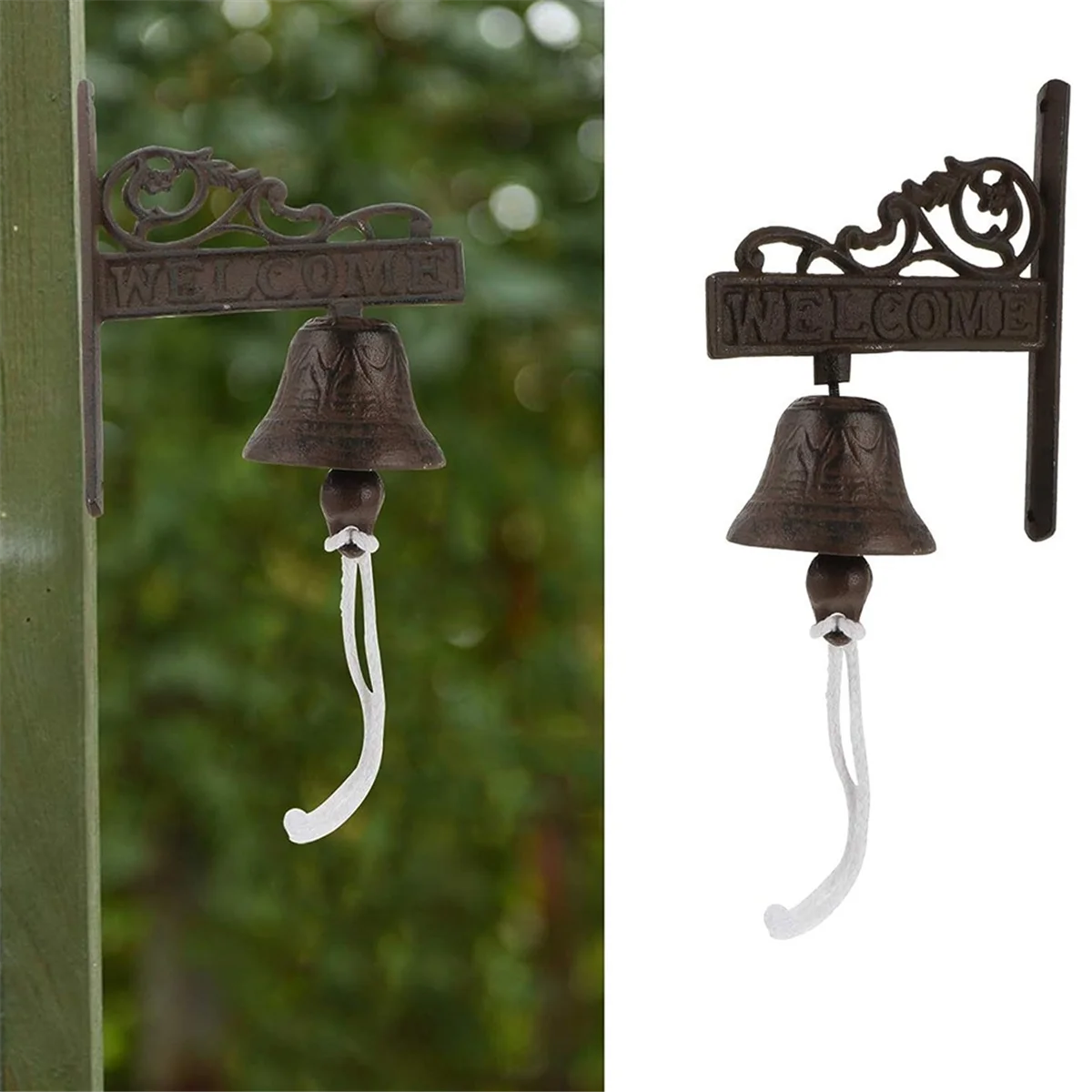 ヴィンテージウェルカムドア,庭の装飾,カントリースタイル