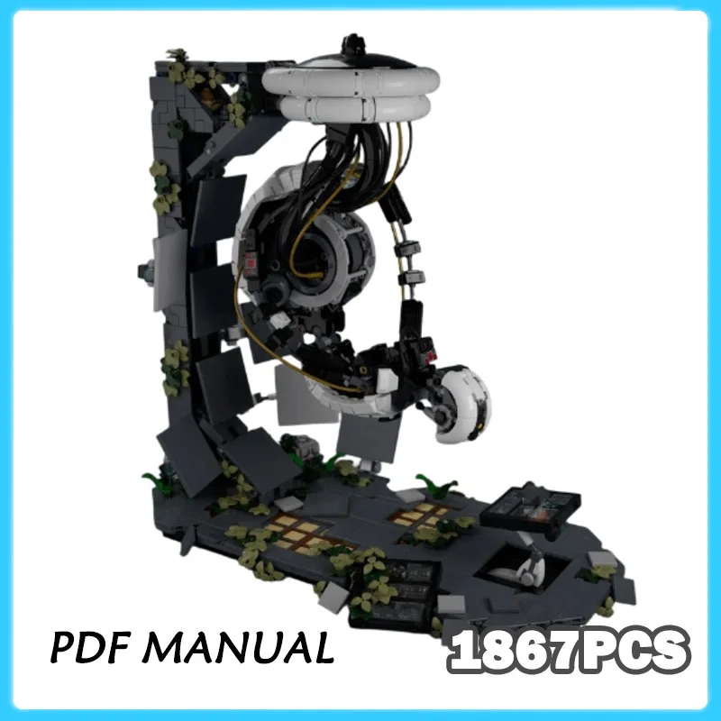 Space Transmission Theme Robot Building Blocks, Intelligent Sphere Mechanical Model, Creative Puzzle Assembly Toy