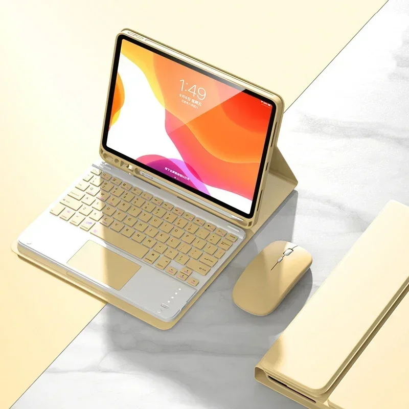 

Free Mouse Touchpad Keyboard For iPad 11th Generation 11 Inch A16 2025 Magnetic Keyboard Cover For Apple iPad 11th Case 2025