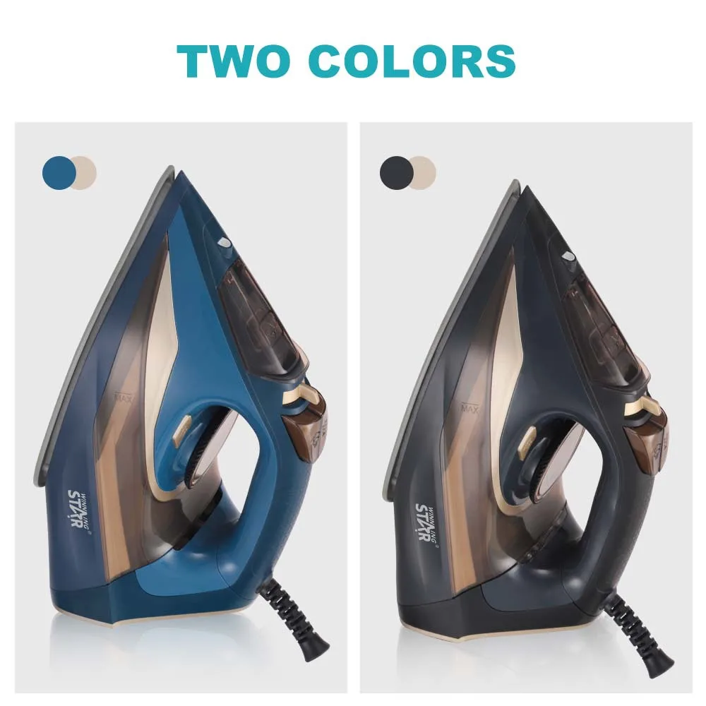 Household 2200W dry water spray explosive steam multifunctional ceramic baseplate electric iron