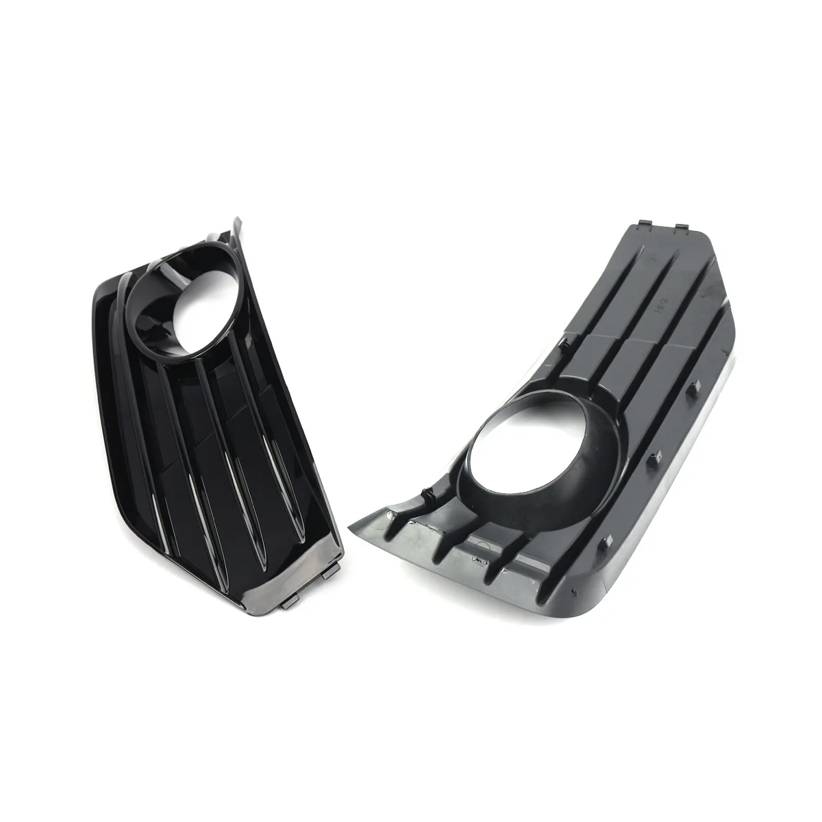 For Daily Driving Black Bumper Bezel Cover Fog Light Grill Enhancement Car Bumper Grille High Universality Fitment