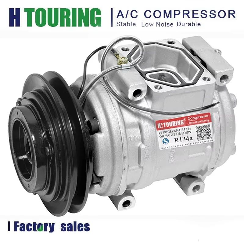 

AC Compressor For KIA SPORTAGE / TOYOTA PICKUP 10PA15C 88320-35341 65651003778 88320-14521 57387 11157387 OK01B61450B 8832014521