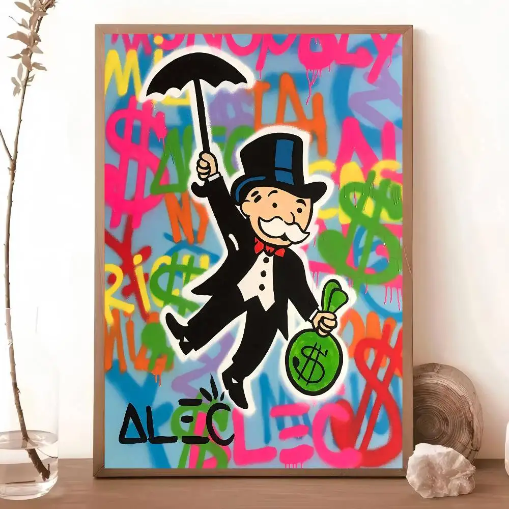 أليك احتكار الكتابة على الجدران الفن المال الفيلم لزجة الملصقات الرجعية كرافت ورقة ملصق DIY بها بنفسك غرفة بار مقهى الجمالية الفن طلاء جدران