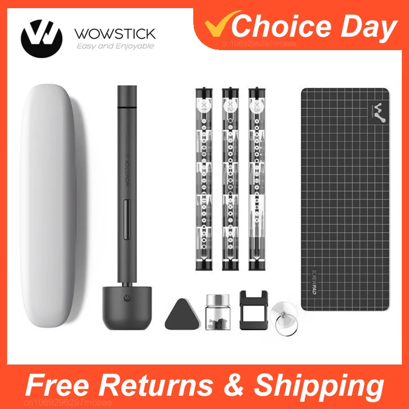 Беспроводная электрическая отвертка Wowstick 1F + Pro 64 в 1
