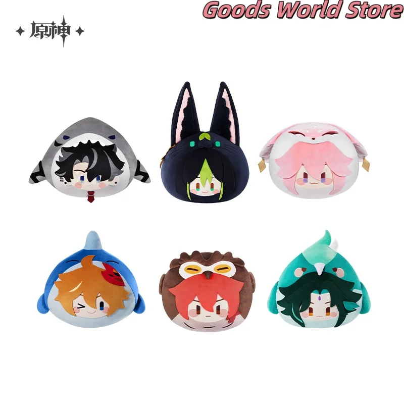 

In stock Tartaglia Wriothesley Yaemiko Tighnari Diluc Pillow Model ornament Genshin Impact Cosplay Costume Anime Halloween Gift