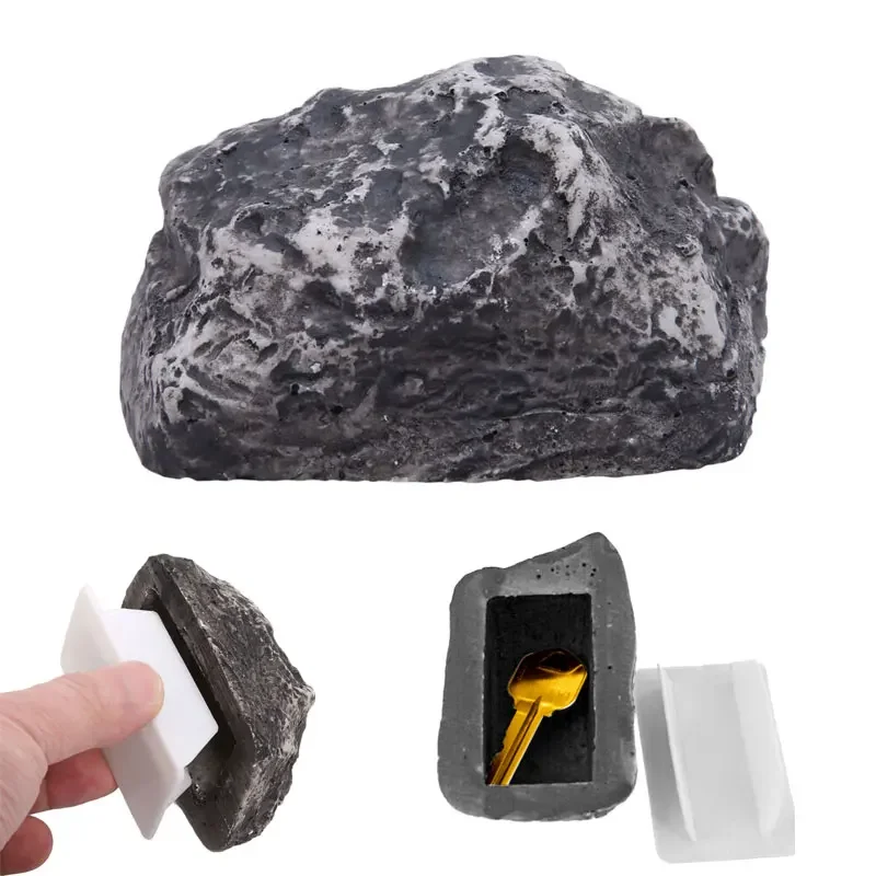 

Private Money Box Camouflage Fake Stone / Nuts Decorative Accessories Garden Key Box Hidden Safe Valuables Storage Box