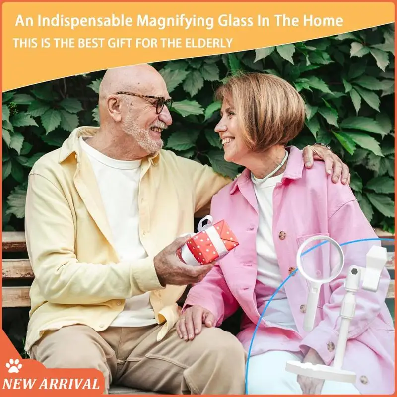 

Emption!30X 60X Magnifying Glass With 12LED Lights And Stand,Lluminated Magnifier Reading Magnifying Glass With For Seniors Read