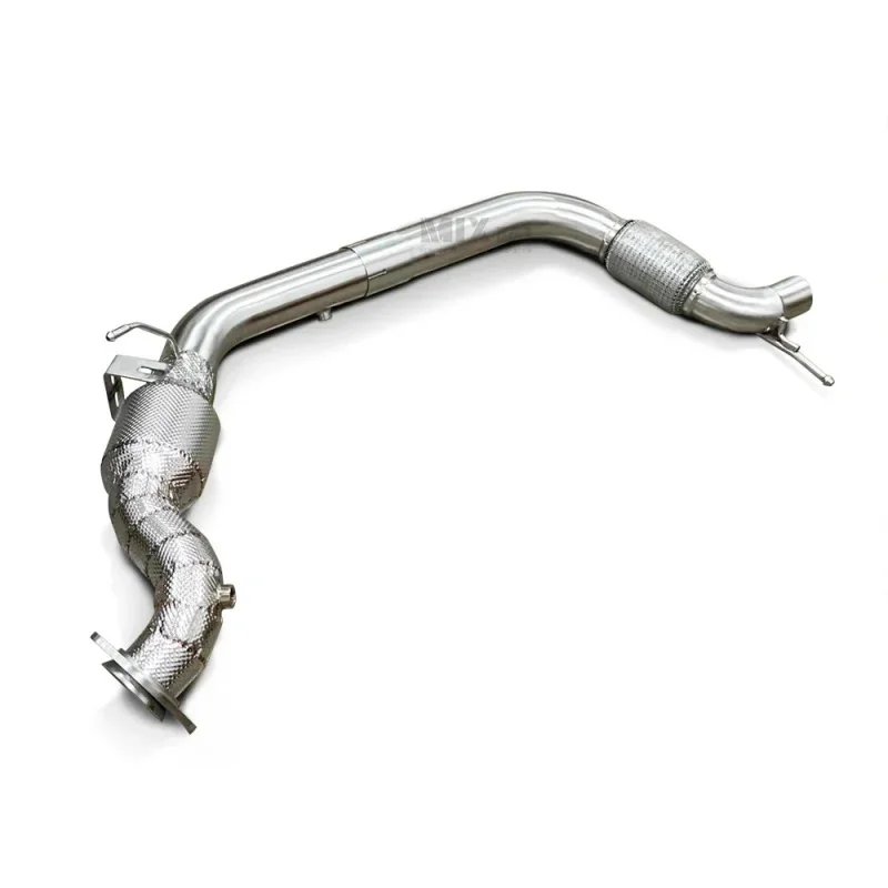 High Flow Is Used in Mustang 2.Stainless Steel Downpipe Motion Converter Exhaust System