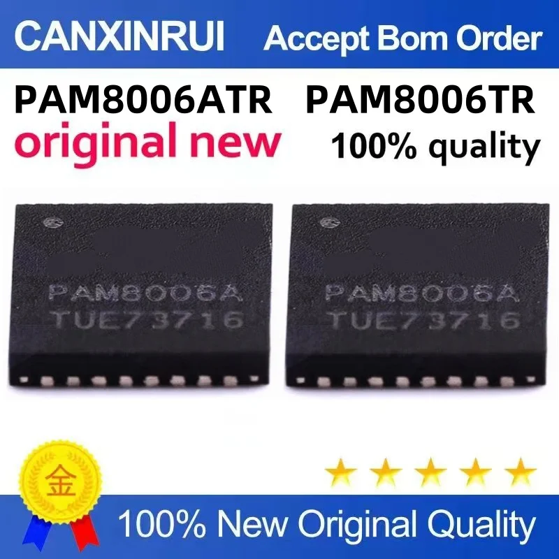 (20piezas)PAM8006A PAM8006ATR QFN one starting bid PAM8006TR PAM8006 can be directly