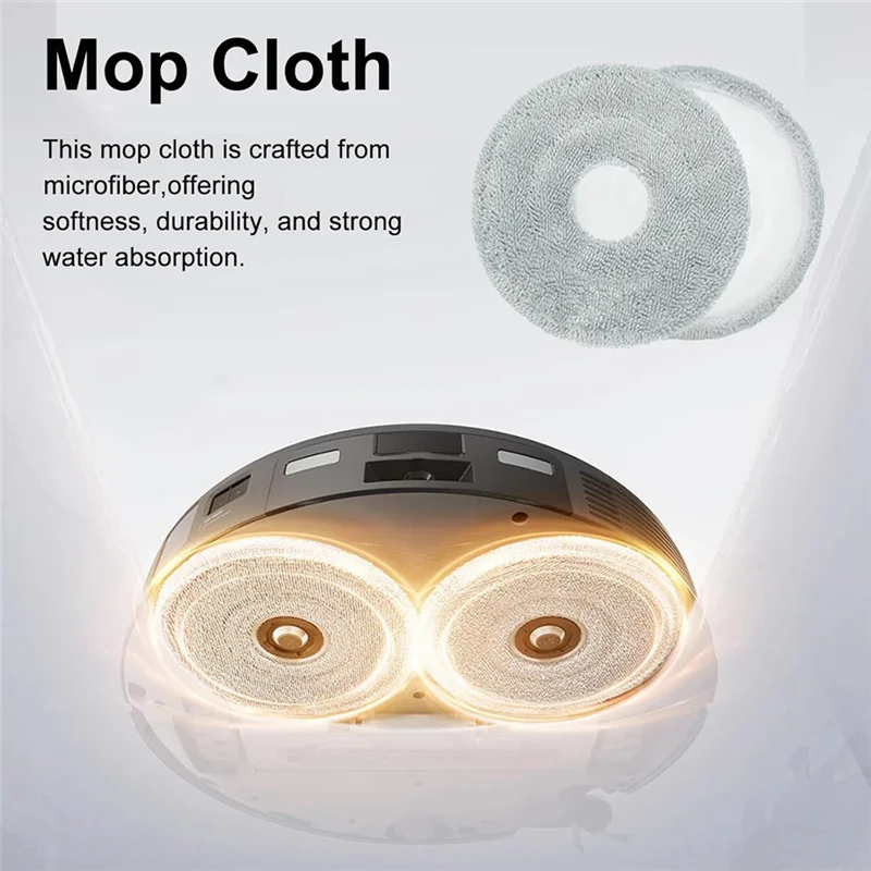 【Berserk】запасные части для робота-пылесоса Roborock Saros 10R/G20S Ultra, основная боковая щетка, фильтры HEPA, подушечки для швабры