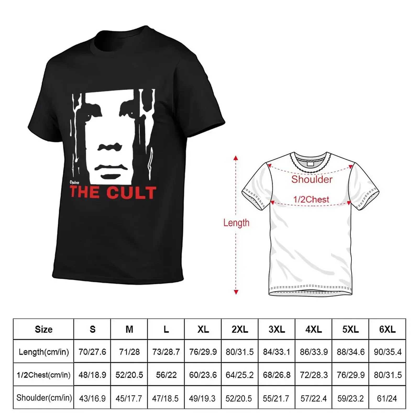 The Cult - Ian Astbury T-Shirt man clothes tees vintage clothes mens shirts graphic tee