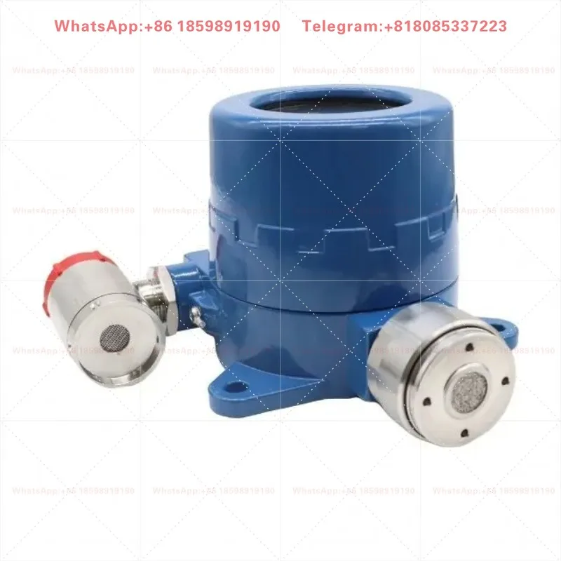 Fixed Industrial H2 & H2S Gas Detector Metal Shell Digital High Precision Hydrogen Hydrogen Sulfide Leak Detection Transmitter