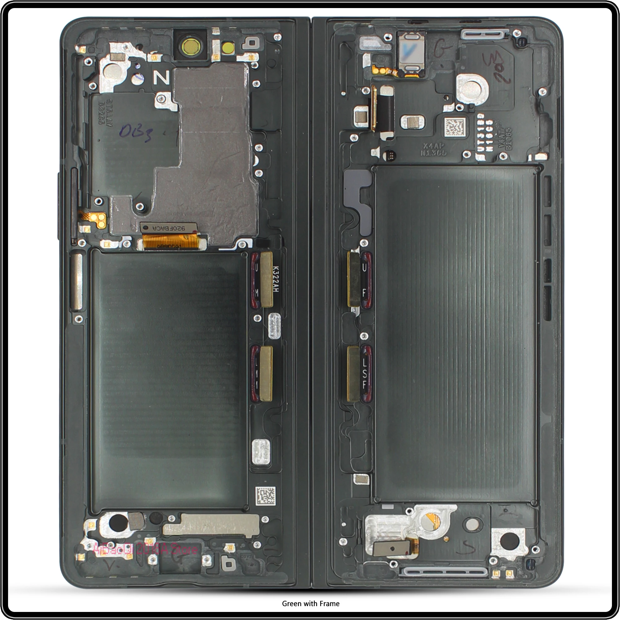 For Samsung Z Fold 3 5G LCD Display With Frame 7.6\