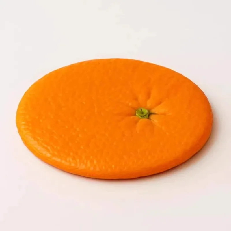 

2 Pcs Creative Fruit-Shaped Heat-Resistant Coasters Durable Realistic Fruit Acrylic Coasters Dining Table Decoration Accessories